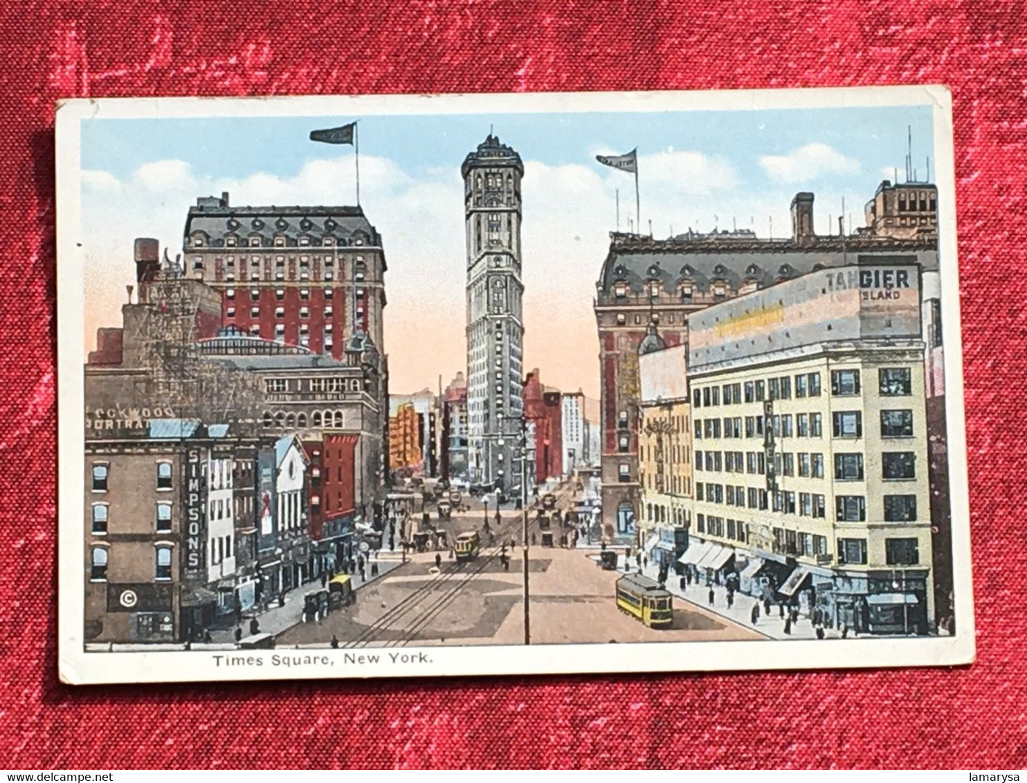 1944's Times Square. New York City Post Card  Séries New York -USA -Amérique Etats-Unis  NY -Carte Postale - Time Square