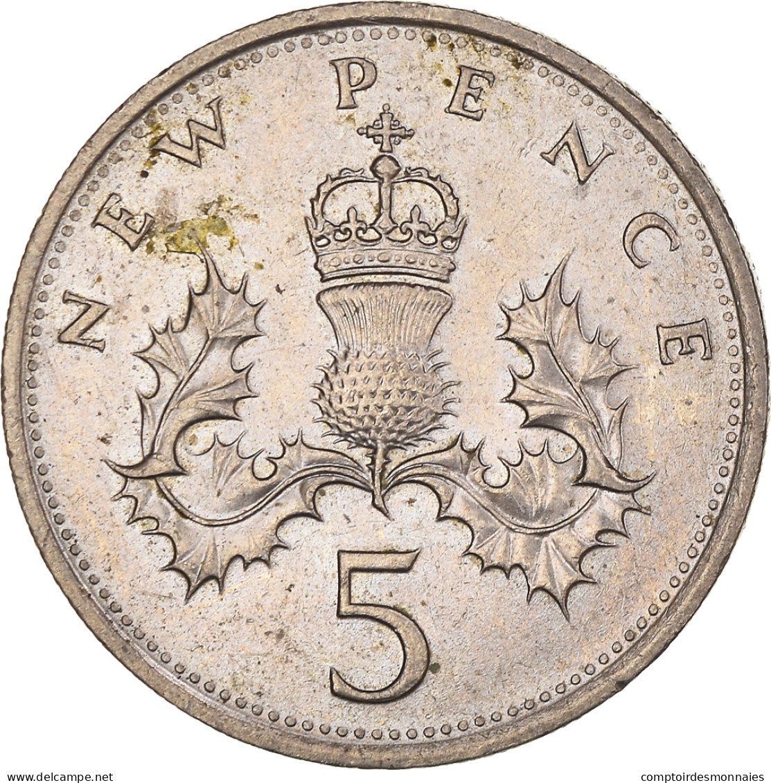 Monnaie, Grande-Bretagne, Elizabeth II, 5 New Pence, 1980, SUP, Cupro-nickel - 5 Pence & 5 New Pence