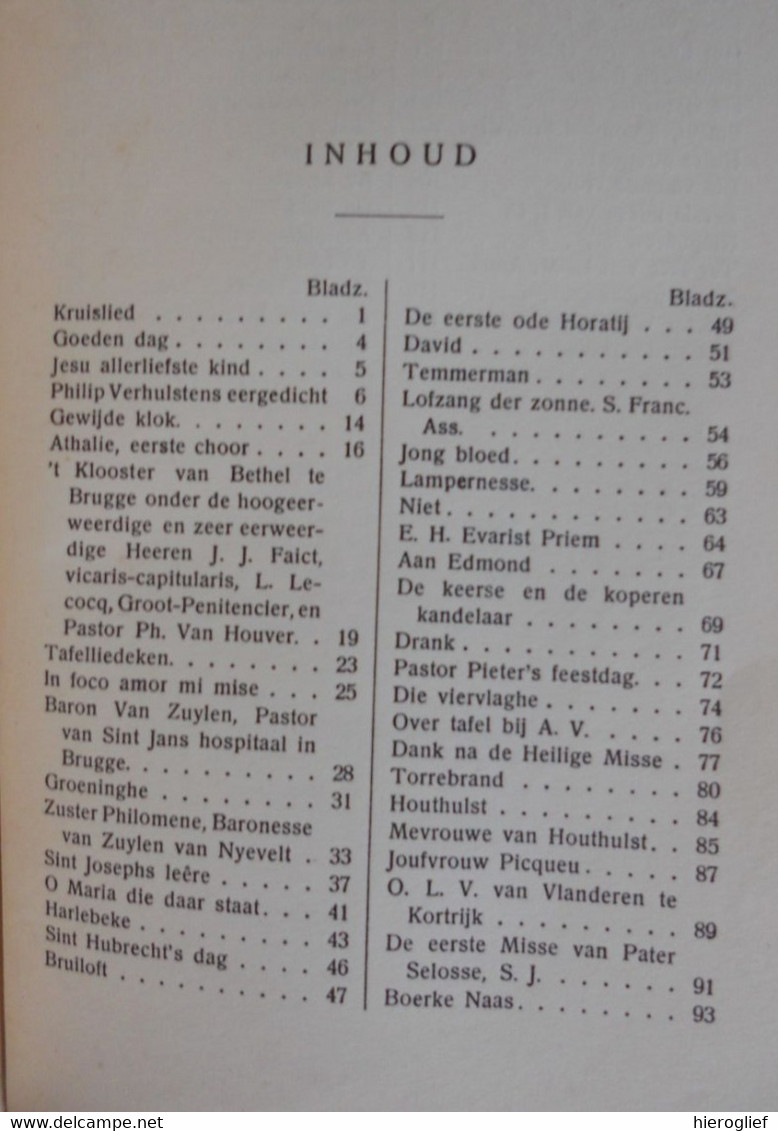 GUIDO GEZELLE 's DICHTWERKEN - LIEDEREN EERDICHTEN ET RELIQUA - 1930 Brugge Roeselare Kortrijk Brugge Kortrijk Roeselare - Poésie