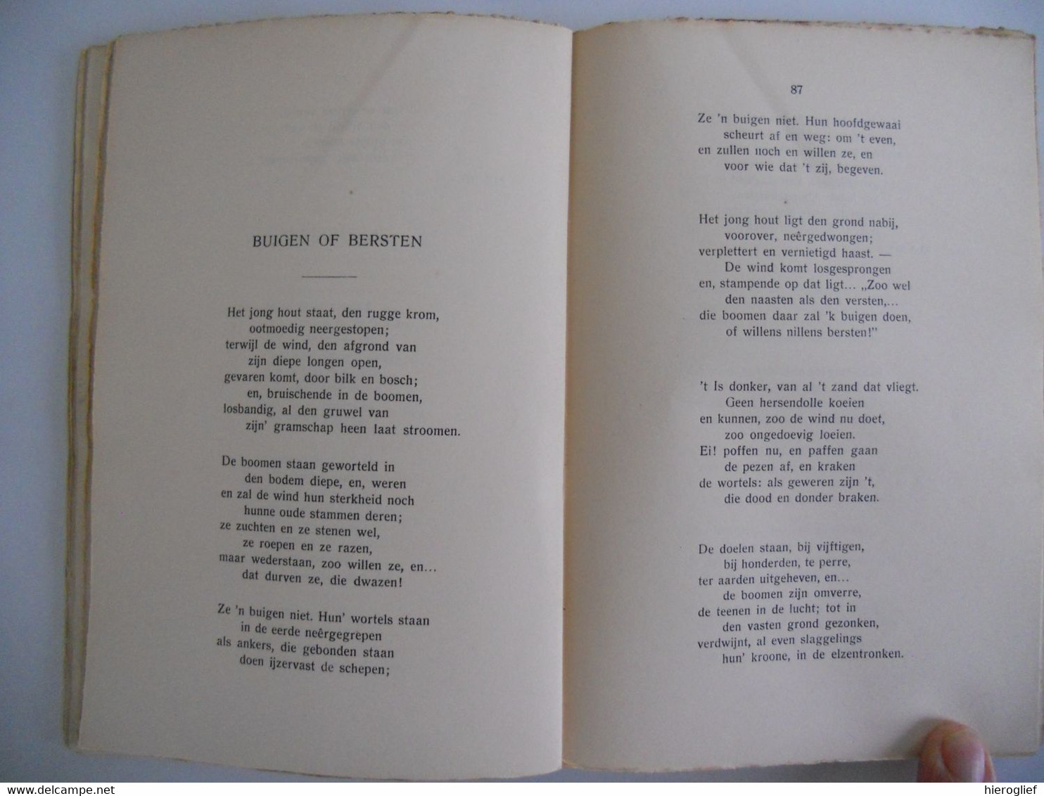GUIDO GEZELLE 's DICHTWERKEN - LAATSTE VERZEN - 1930 Brugge Roeselare Kortrijk - Poesía