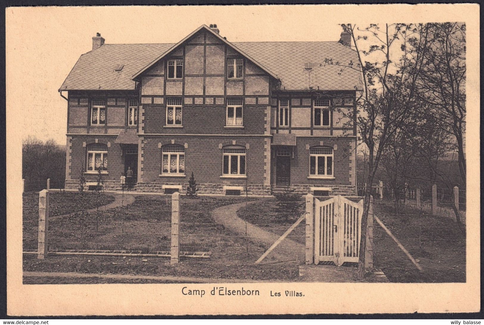 +++ CPA - Camp D' ELSENBORN - Les Villas   // - Butgenbach - Butgenbach