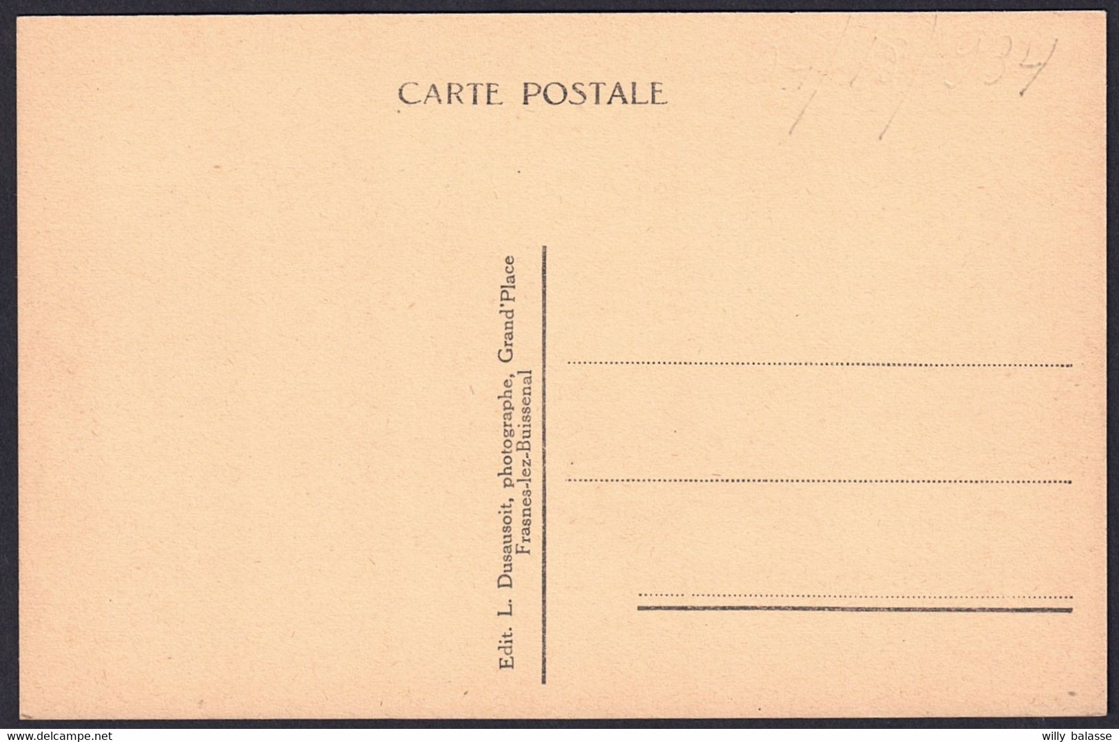 +++ CPA - MONTROEUL AU BOIS - Descente Des Pèlerins - Café   // - Frasnes-lez-Anvaing