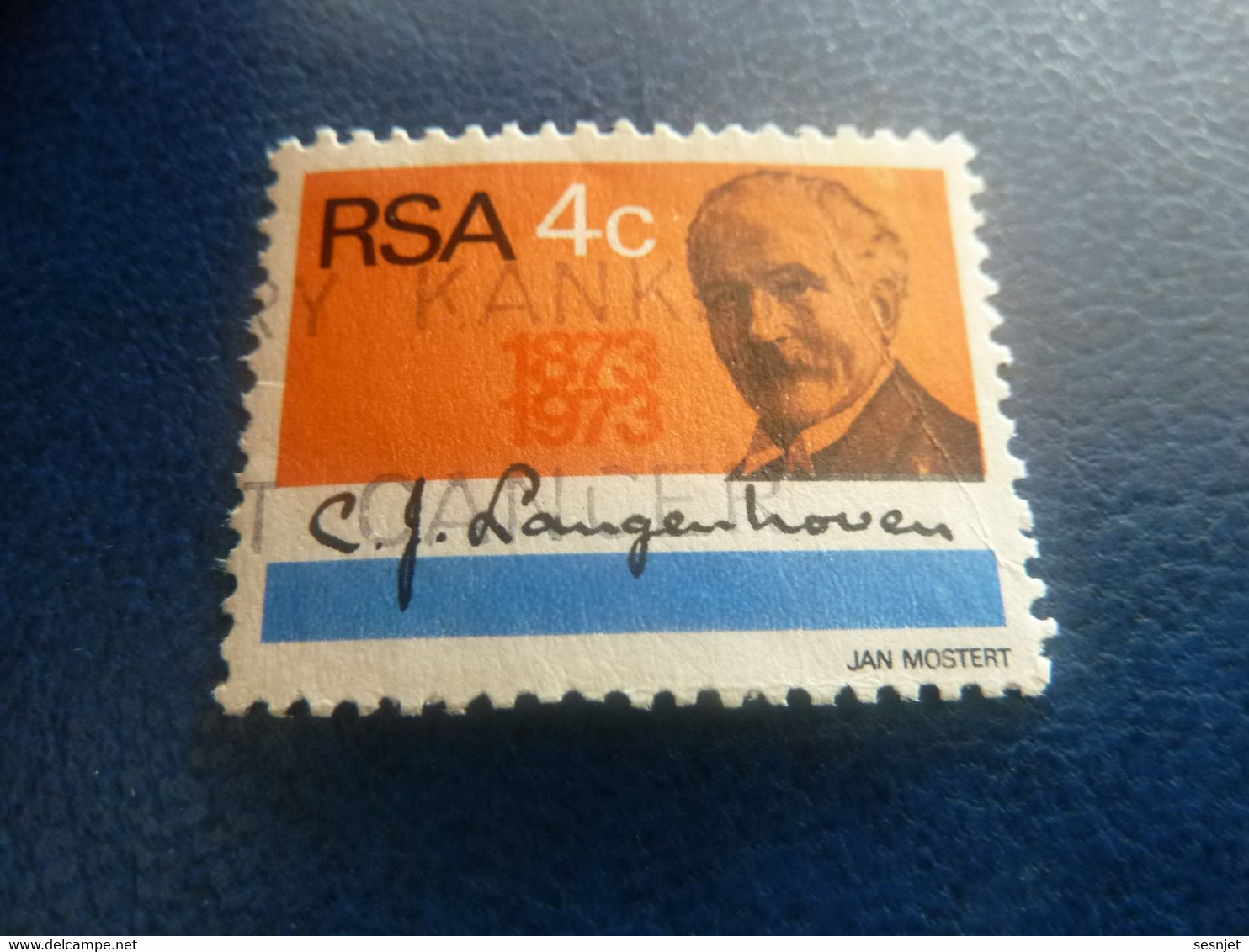 Rsa - C.J. Langenhoven - 4 C - Multicolore - Oblitéré - Année 1973 - - Gebruikt