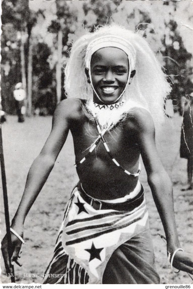 CPA AFRIQUE Jeune Danseur Mututsi - Rwanda