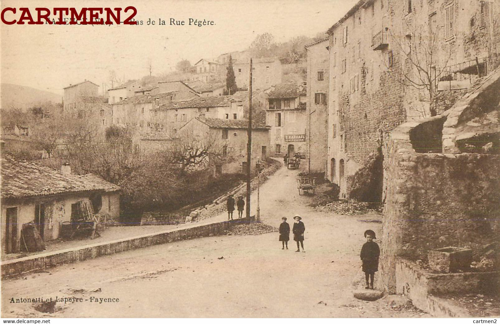 FAYENCE BAS DE LA RUE PEGERE 83 VAR - Fayence