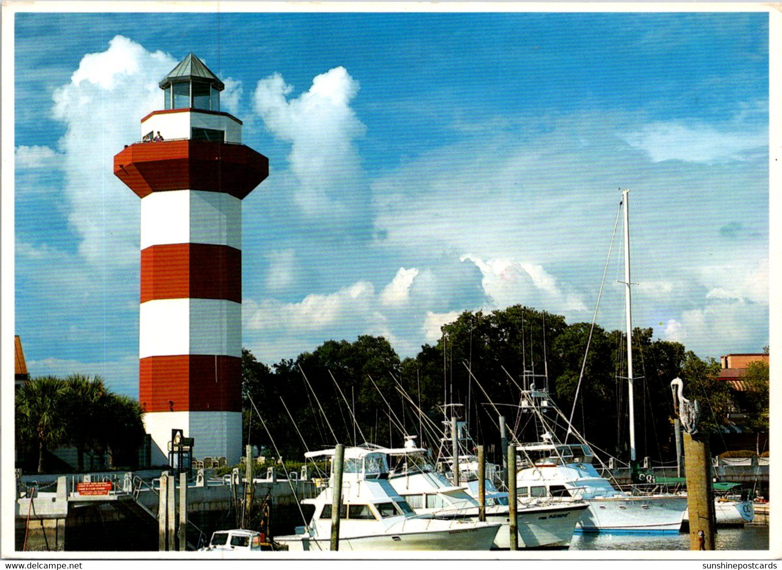 South Carolina Hilton Head Island Sea Pines Plantation Harbour Town Lighthouse 1990 - Hilton Head