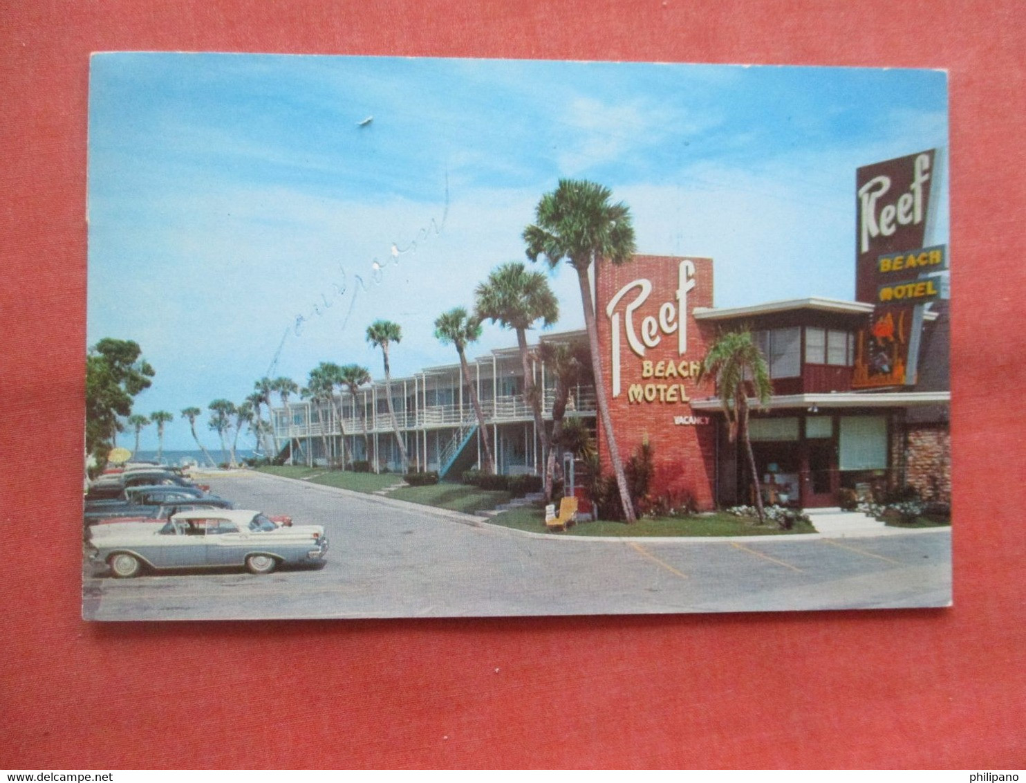 Reef Beach Motel.     Daytona  Beach  Florida > Daytona        Ref 5509 - Daytona