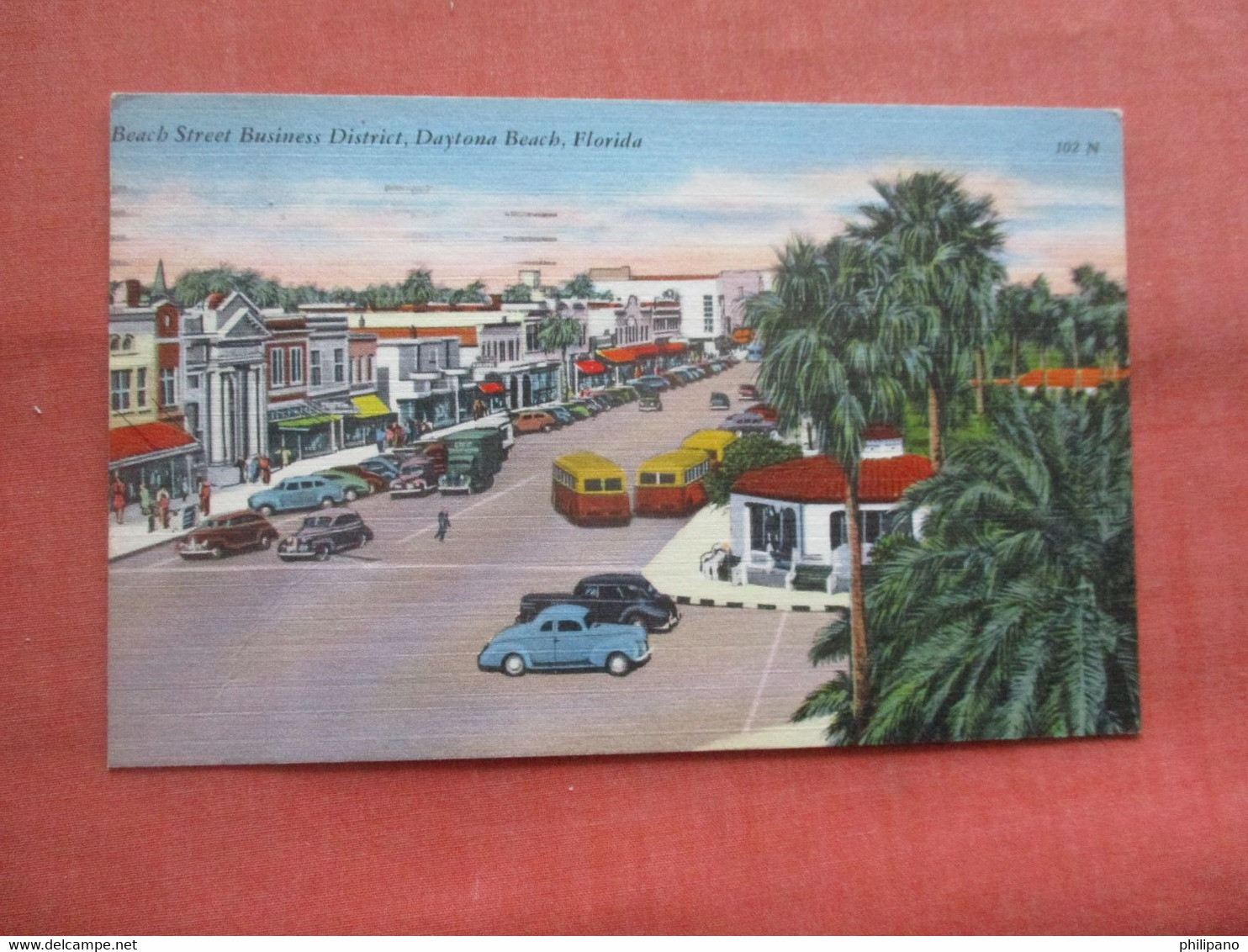 Beach Street.       Daytona  Beach  Florida > Daytona        Ref 5509 - Daytona