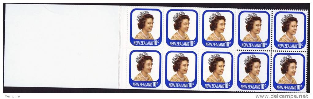 BOOKLET  10 X 10 ¢ Queen Elizabeth   MNH ** - Carnets