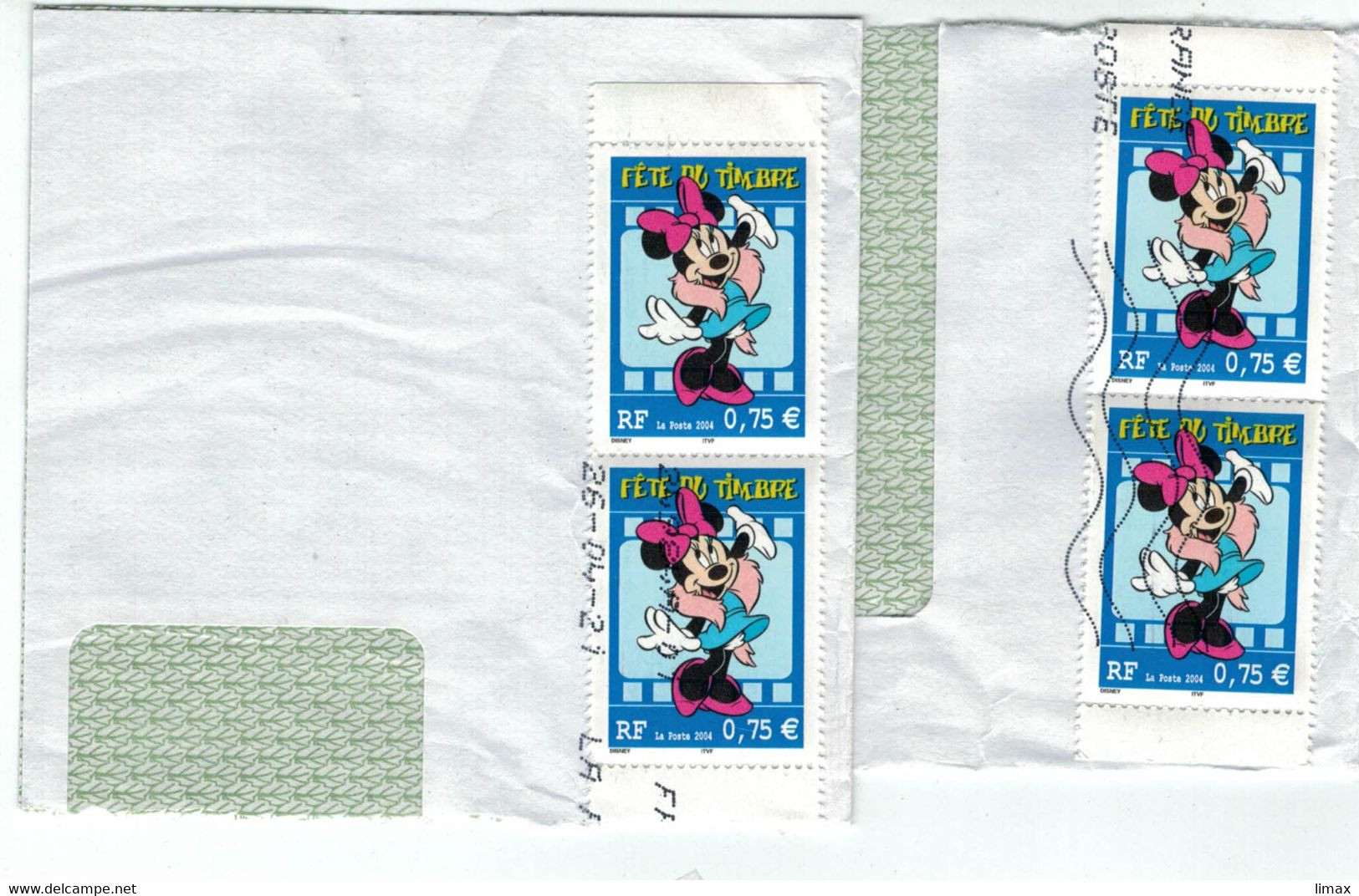 BST Mickey Mouse 0,75 1* 3o - Storia Postale