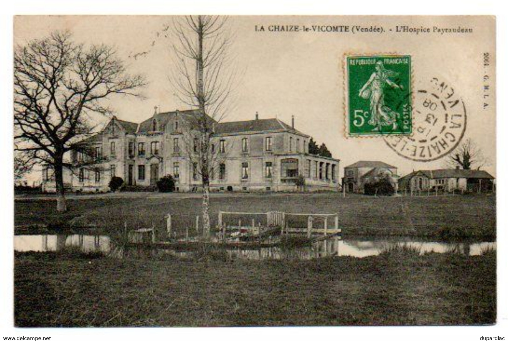 85 - Vendée / LA CHAIZE LE VICOMTE -- L'Hospice Payraudeau. - La Chaize Le Vicomte