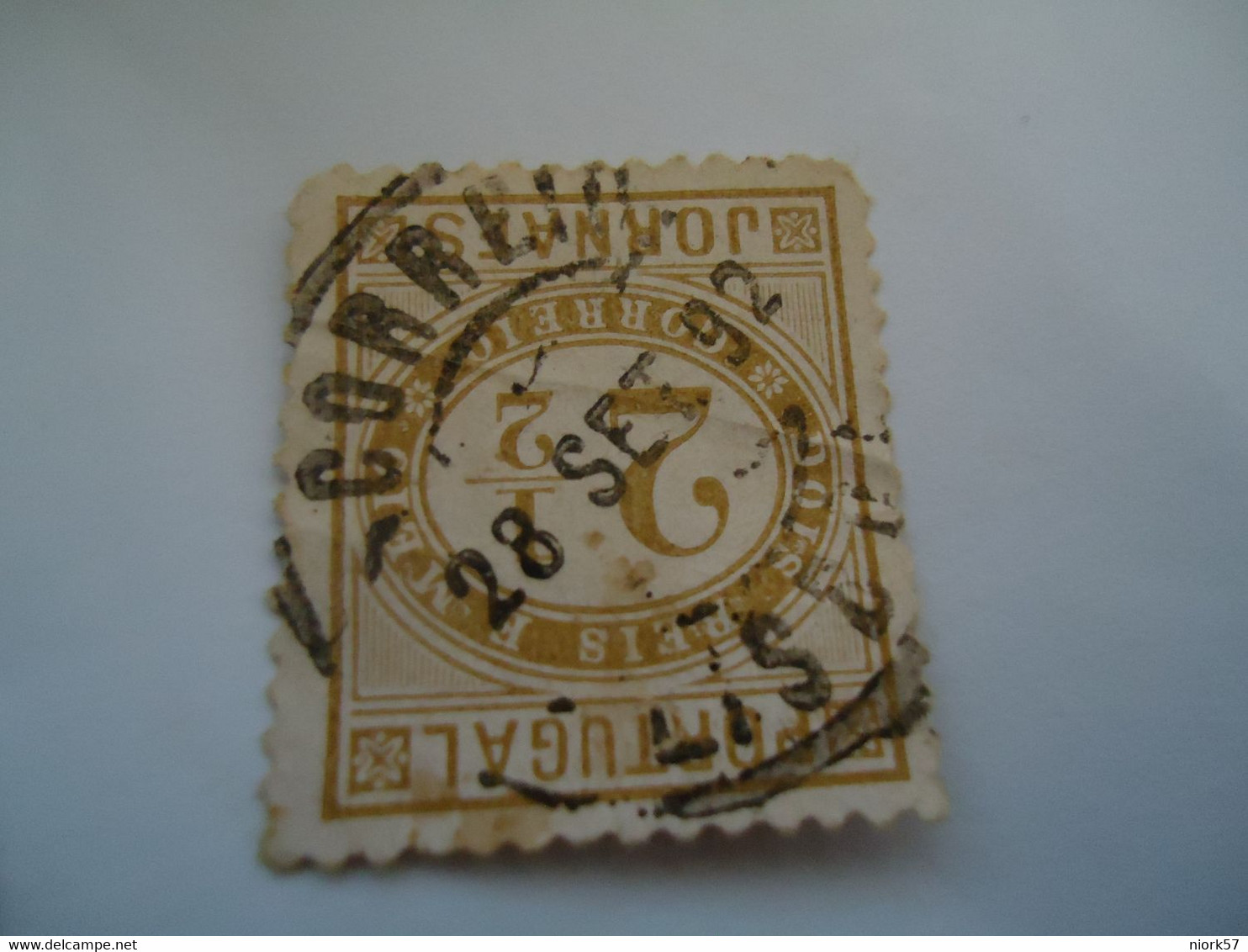 PORTUGAL USED OLD STAMPS POSTMARK 1892 - Altri & Non Classificati