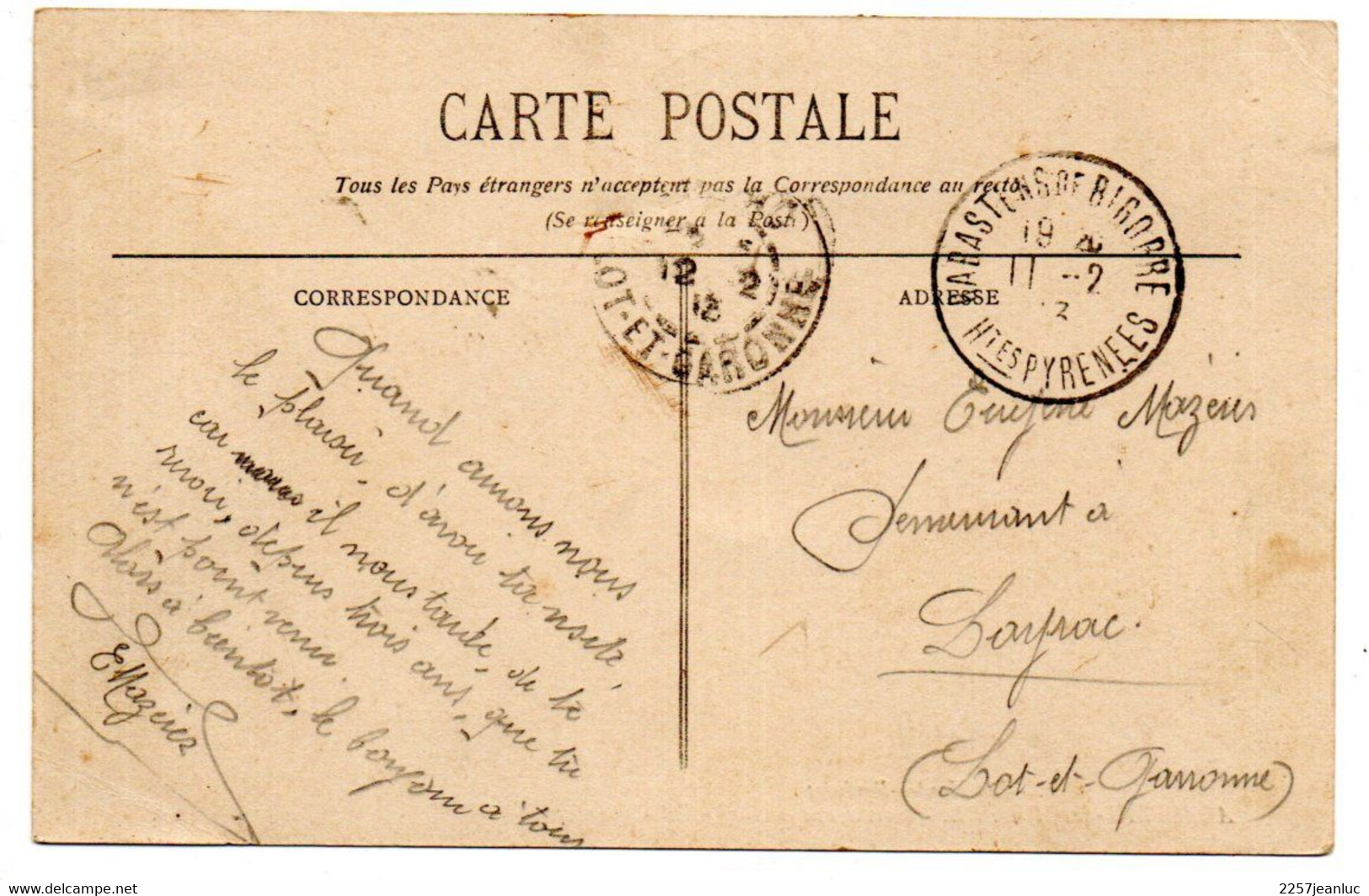 CPA 65 - Rabastens De Bigorre 1913 Marché Aux Cochons - Rabastens De Bigorre