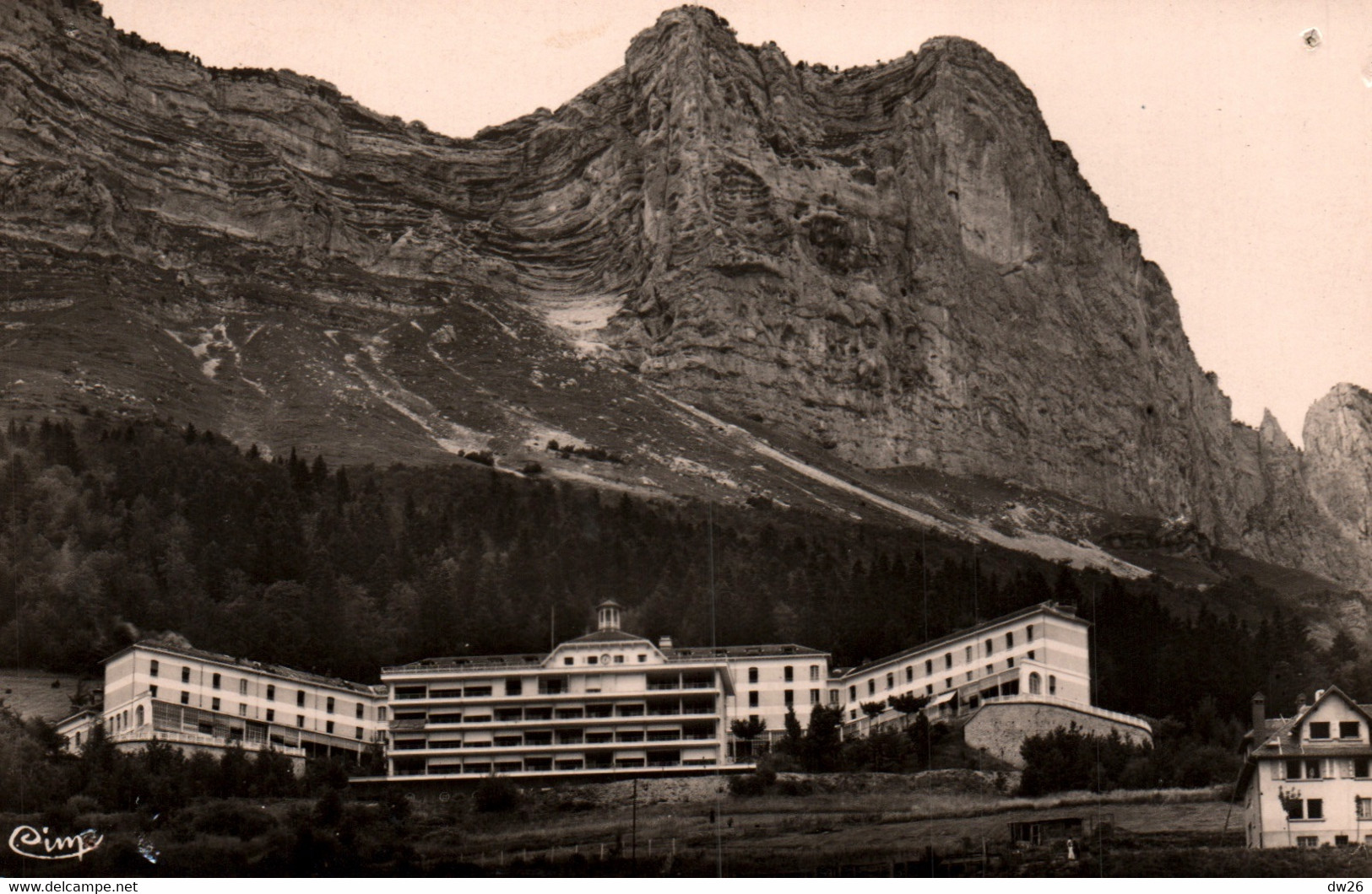 Sanatorium à St Saint-Hilaire-du-Touvet (Isère) Sana Des Etudiants De France - Photo Combier, Carte CIM Non Circulée - Santé