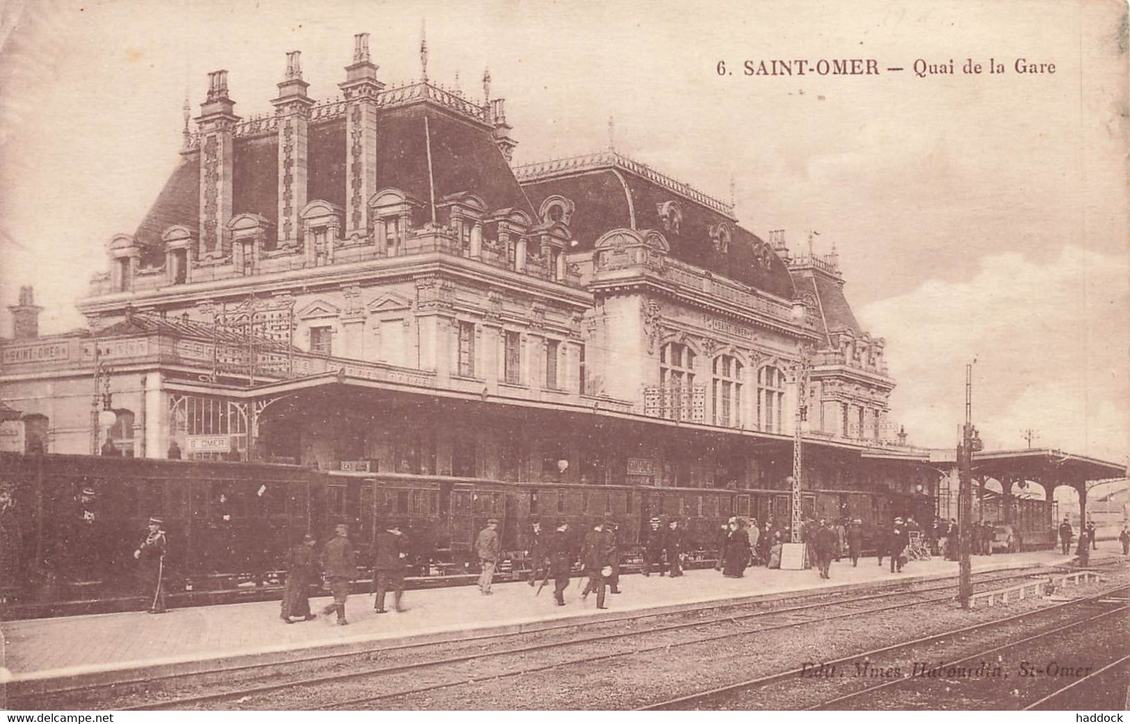 SAINT OMER : QUAI DE LA GARE - Saint Omer