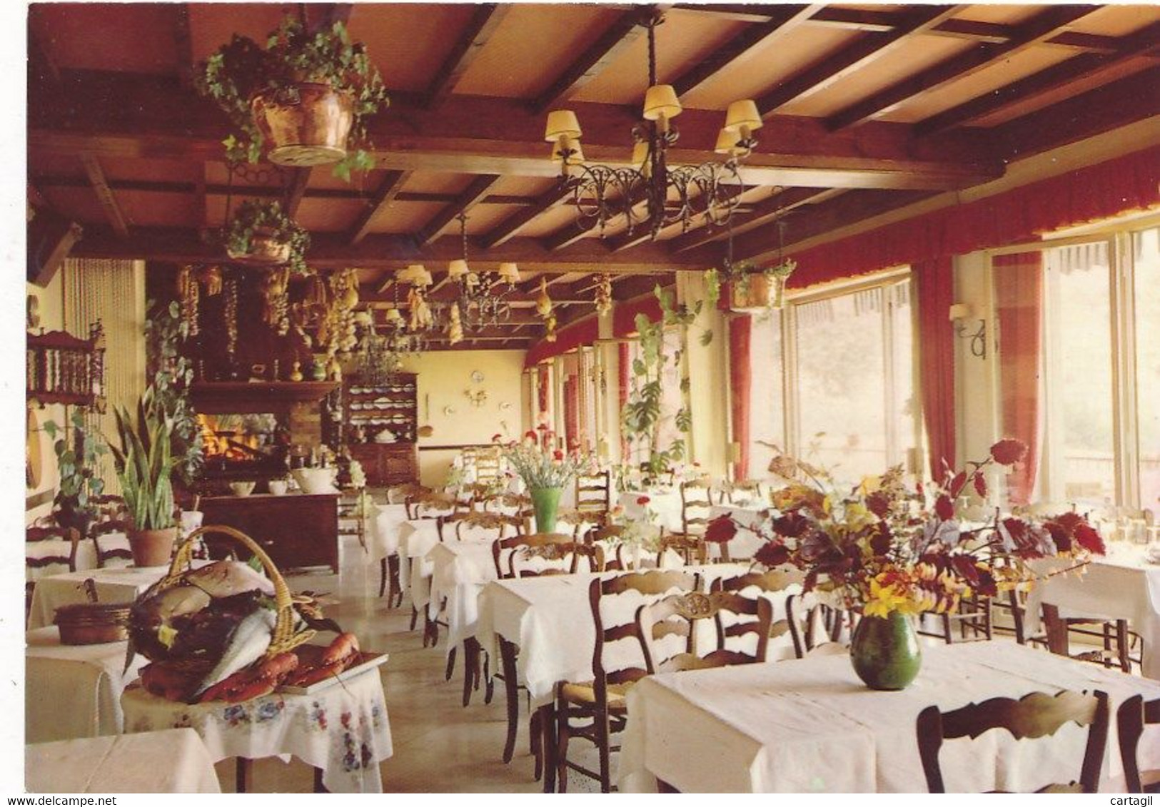 CPM GF-30673 -Monaco -Monte Carlo--Salle à Manger Du Restaurant "La Chaumière"-Envoi Gratuit - Cafés & Restaurants