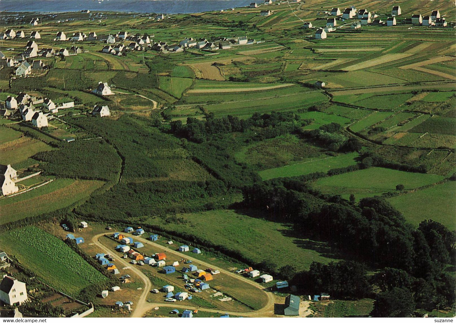 PLOUHINEC - Camping LARENVOIE - Vue Aérienne B.E.B. N°1 (1975) - Plouhinec