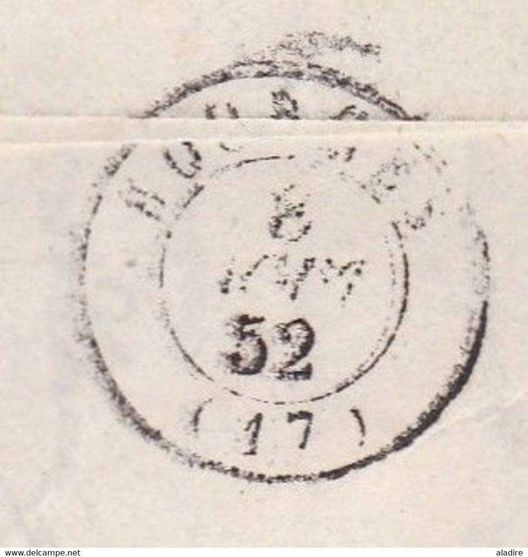 1845 - Cursive 72 PONTCHARTRAIN, auj. Yvelines sur LAC fraternelle 2 pages vers BOURG BARRIER ST SULPICE