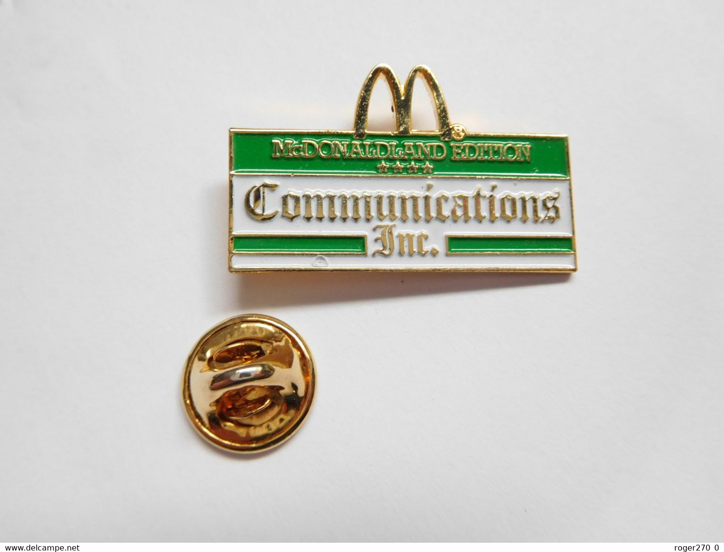 Beau Pin's En Relief , McDonald's , McDo , McDonaldland Edition , Communications Inc. - McDonald's