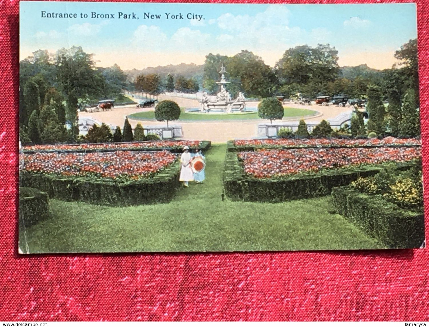 1944's Entrance To Bronx Park , New York City Post Card Séries New York-USA-Amérique Etats-Unis NY-Carte Postale - Bronx