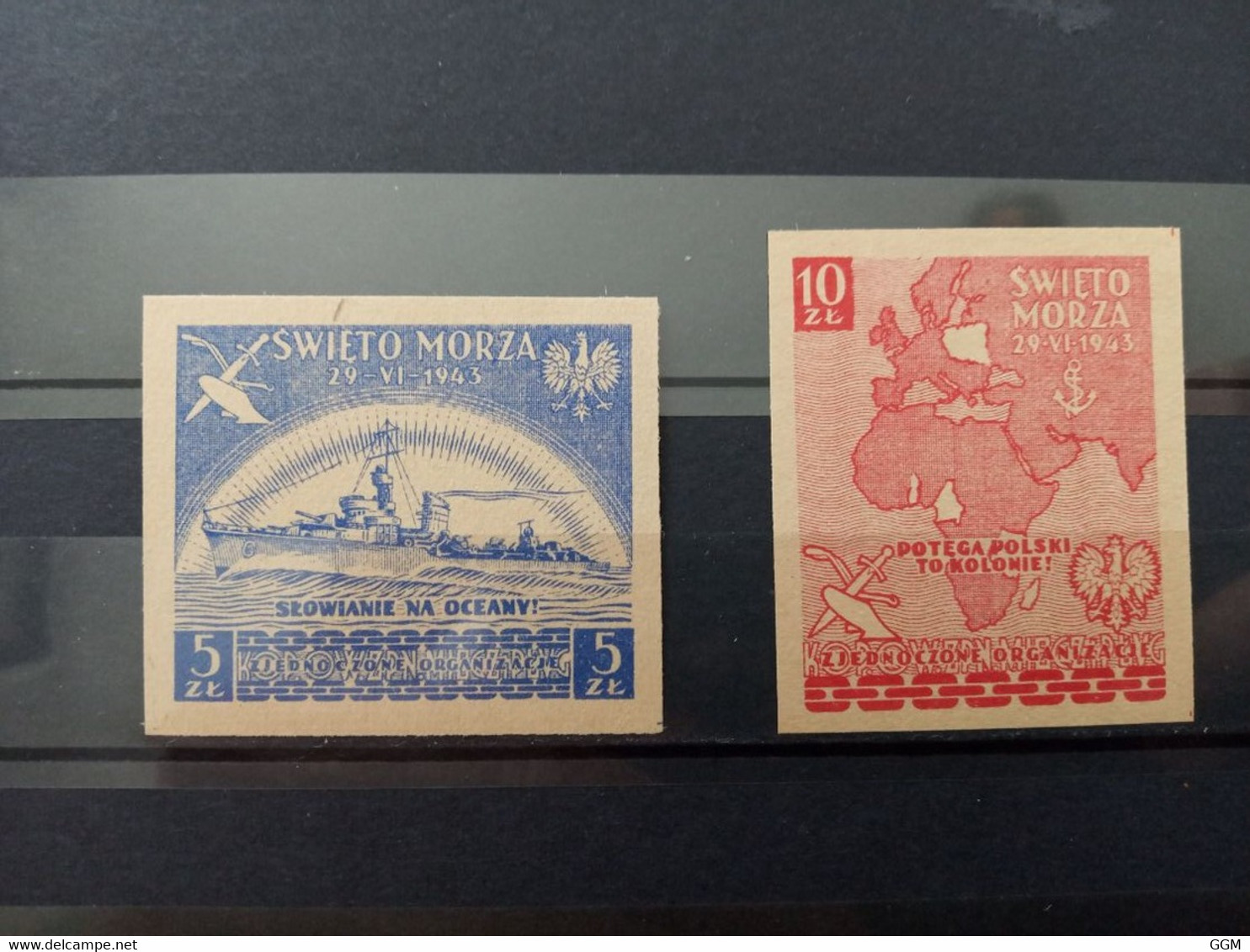 Polonia. Swieto Morza. 29/VI/1943. Nuevos ** - Other & Unclassified