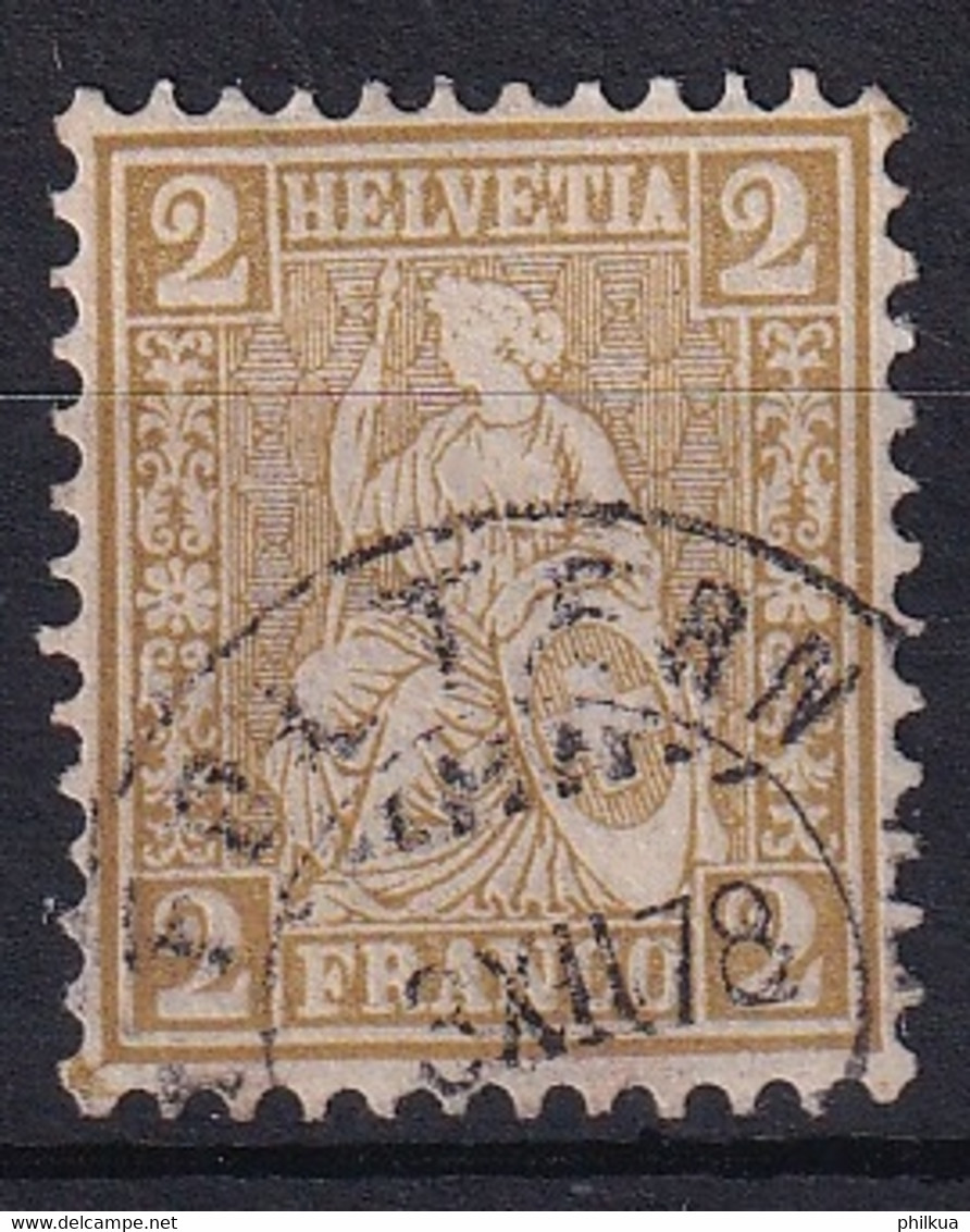 Zumstein 37  / Mi. 29 Sitzende Helvetia Sauber Gestempelt - Used Stamps