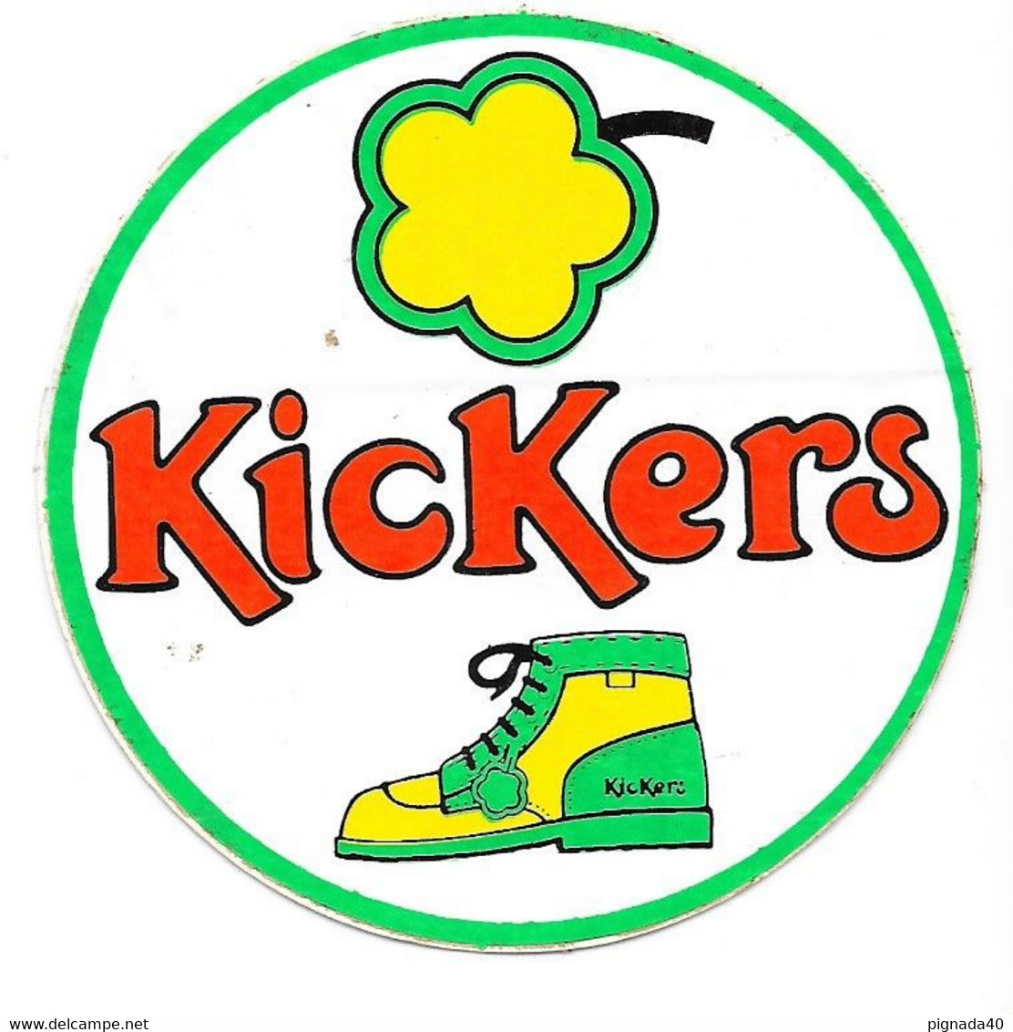 Autocollant, Kickers, Vérifier La Qualité De L'objet  En Zoomant Svp - Stickers