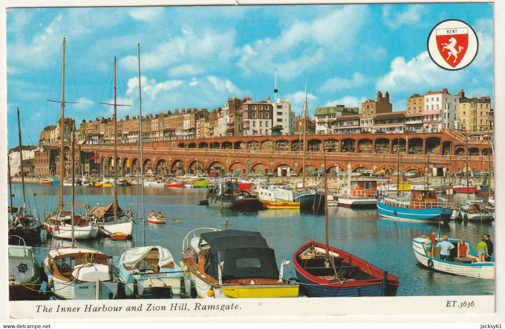 The Inner Harbour And Zion Hill, Ramsgale - Ramsgate