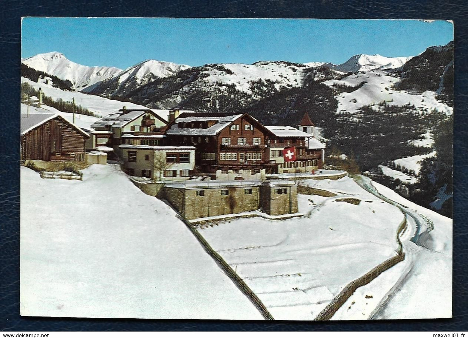 D8 - Wergenstein/ GR, 1489 M ü. M. - Ferienheim Piz Vizan - Casti-Wergenstein