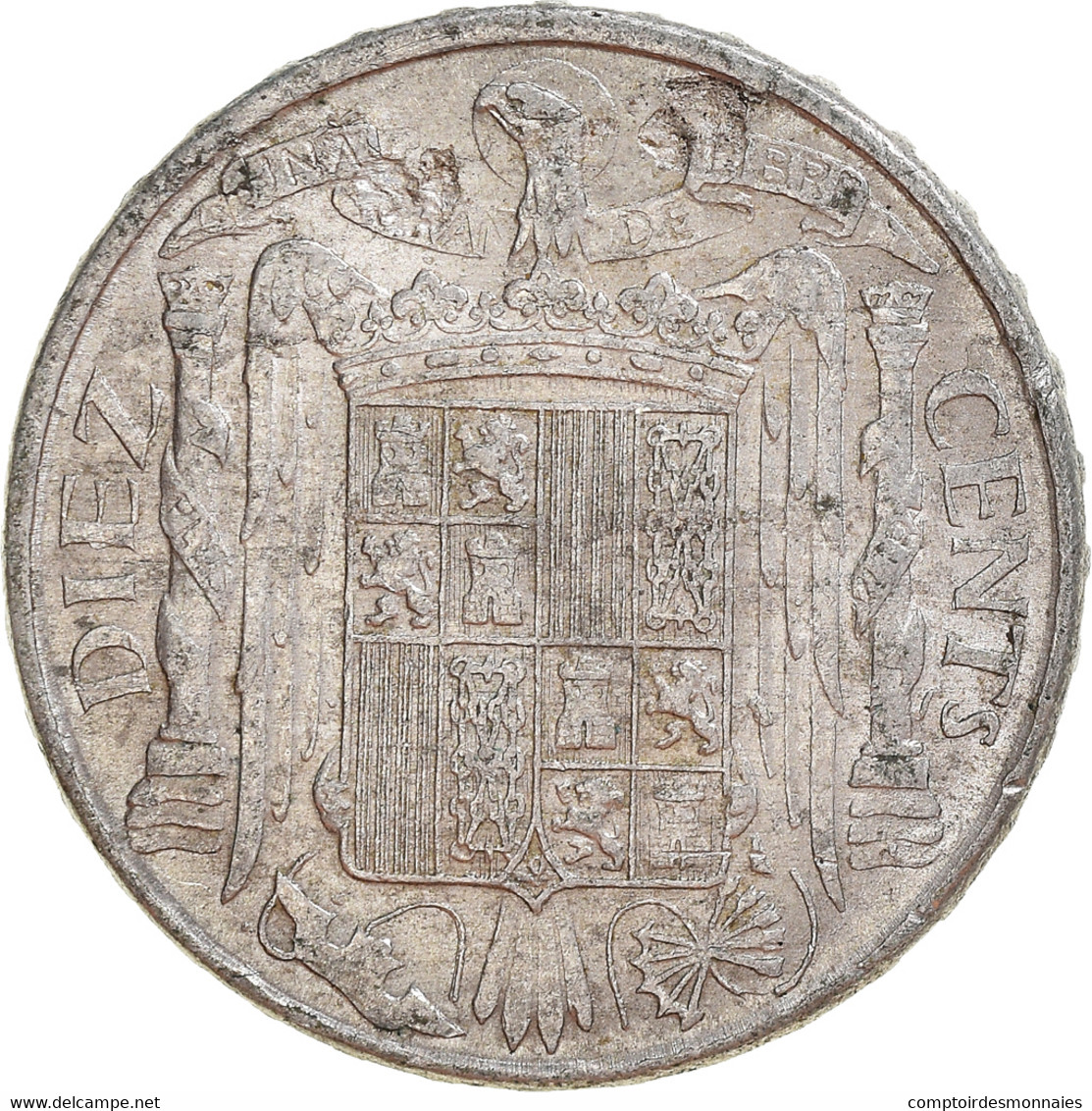 Monnaie, Espagne, 10 Centimos, 1953 - 10 Centimos