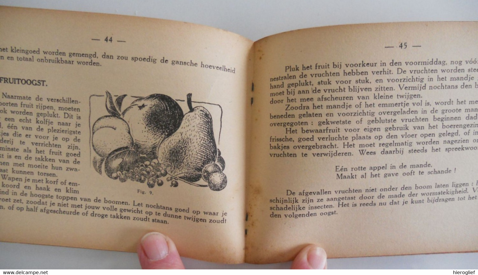 HULP OP DE HOEVE Door Jan Stoobants 1944 Leuven De Pijl Landbouw Dieren Veeteelt Akkers Oogst Hoenders Boerderij - Sachbücher