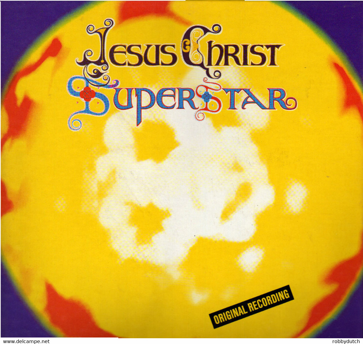 * 2LP - Box *  JESUS CHRIST SUPERSTAR. Rock Opera By ANDREW LLOYD WEBBER And TIM RICE (Germany 1970) - Musicales