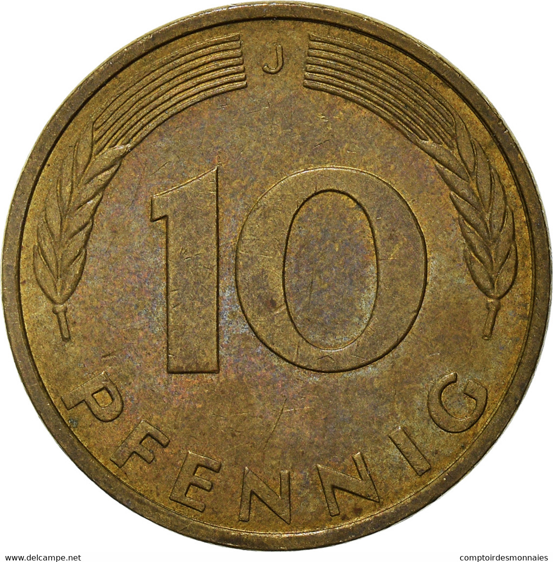 Monnaie, République Fédérale Allemande, 10 Pfennig, 1987 - 10 Pfennig