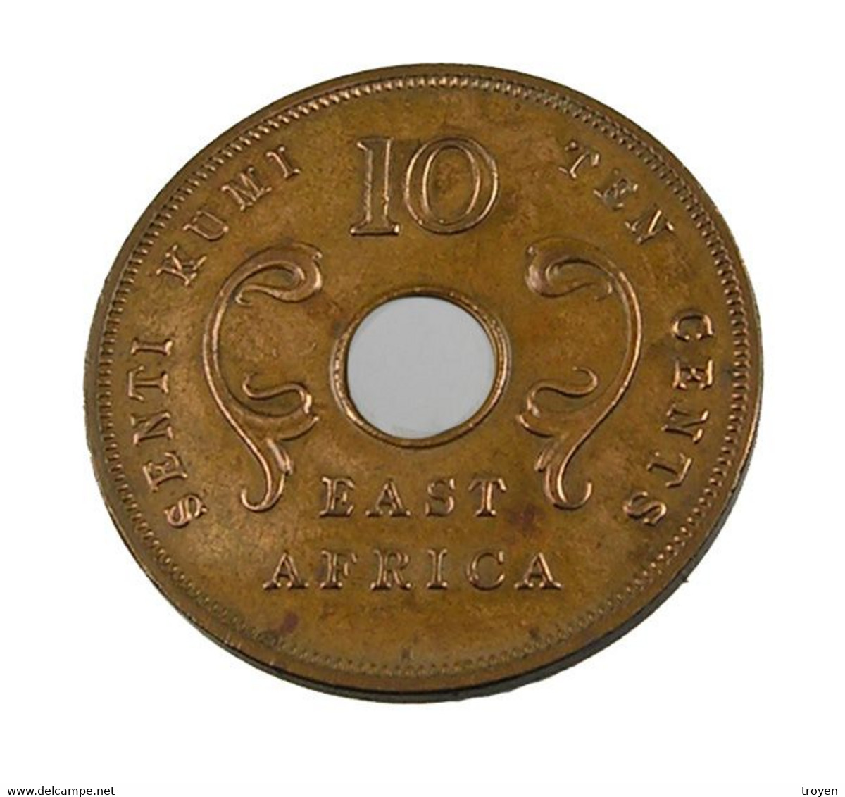 Est Afrique - 10 Cents - 1964 - Bronze - TTB - - Ohne Zuordnung