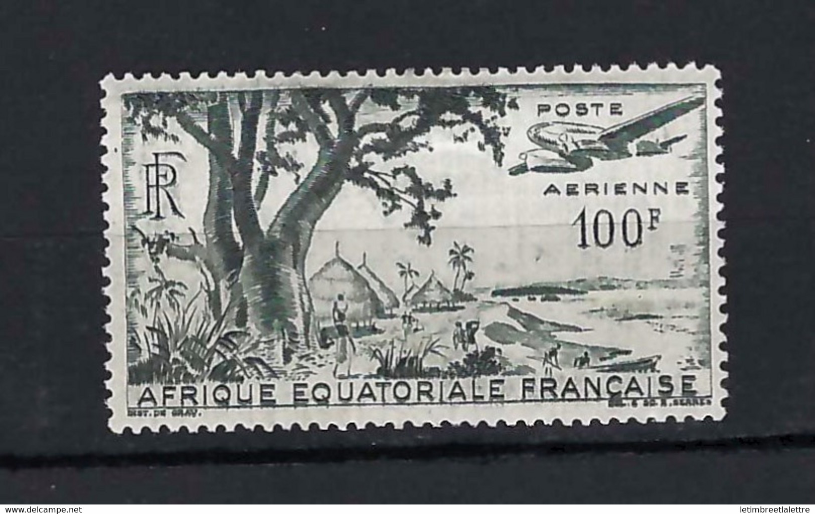 ⭐ AEF - Poste Aérienne - YT N° 51 * - Neuf Avec Charnière - 1947 / 1952 ⭐ - Ungebraucht