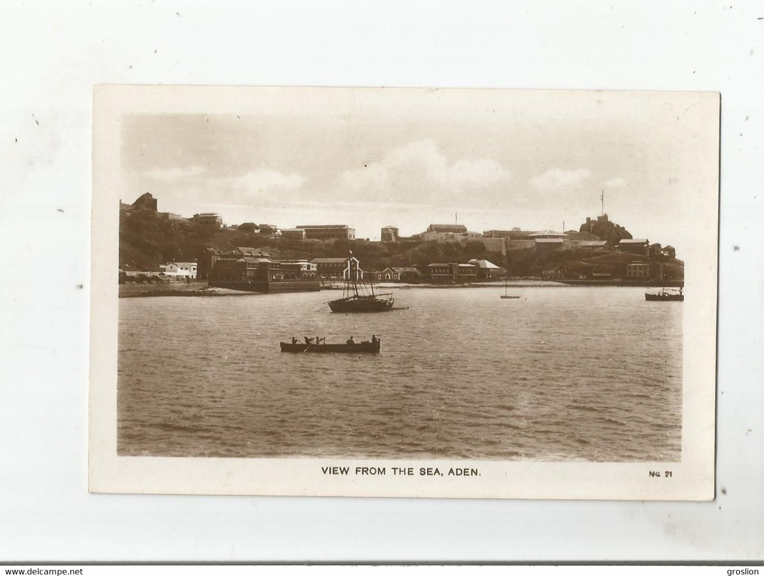 ADEN 21 VIEW FROM THE SEA - Jemen