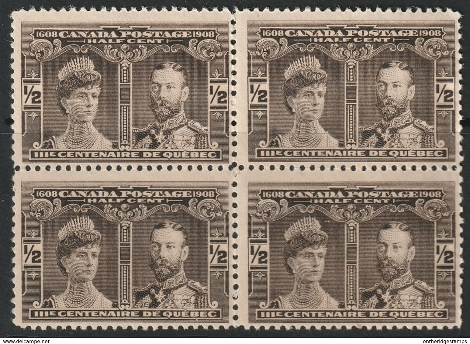 Canada 1908 Sc 96 Mi 84 Yt 85 Block MNH** - Ungebraucht