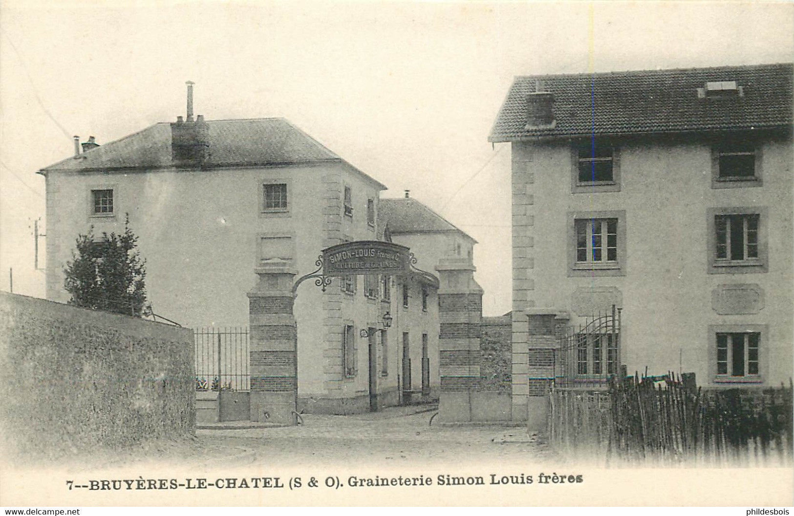 ESSONNE  BRUYERES LE CHATEL  Graineterie Simon Louis Freres - Bruyeres Le Chatel