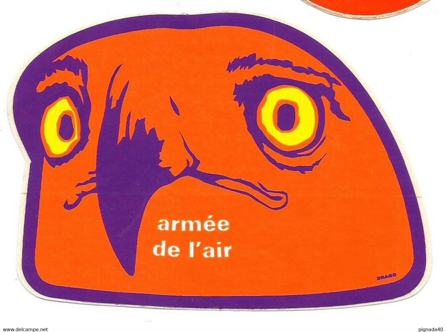 Autocollant, L'ARMEE DE L'AIR,120*90 Mm Bien Vérifier En Zoomant La Qualité De L'objet, - Stickers