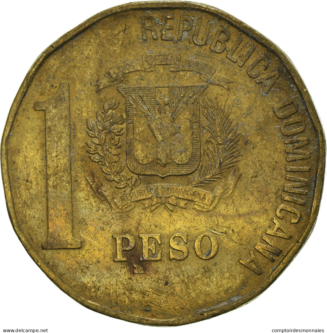 Monnaie, République Dominicaine, Peso, 1992 - Dominikanische Rep.