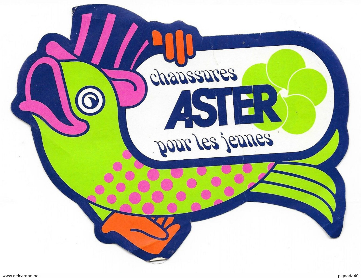 Autocollant, Chaussures ASTER Pour Les Jeunes, 160*110mm Bien Vérifier En Zoomant La Qualité De L'objet, - Stickers