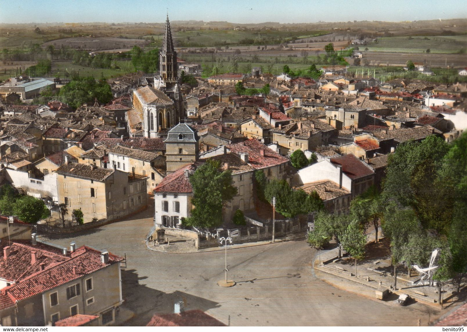 CPSM De CAUSSADE - Vue Panoramique. - Caussade