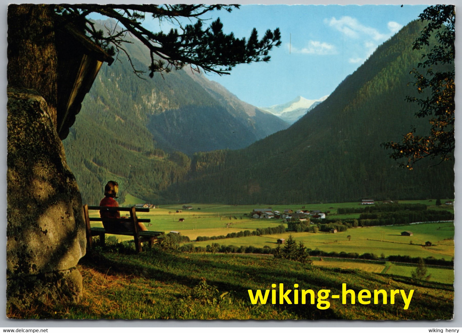 Neukirchen Am Großvenediger - Rosental Blick Auf Die Ortschaft Sulzau Das Untersulzbachtal Mit Venediger Land Salzburg - Neukirchen Am Grossvenediger