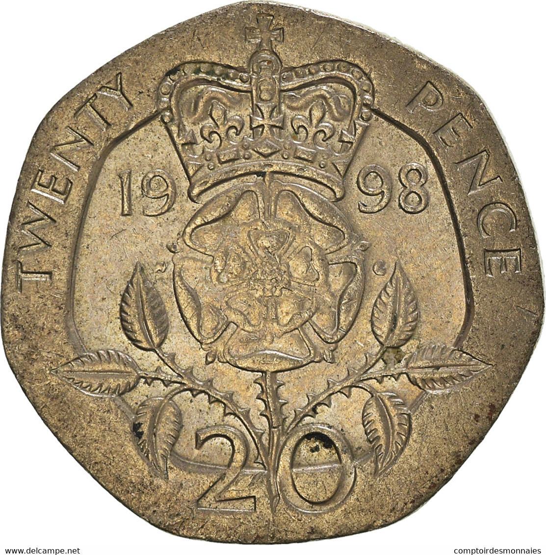 Monnaie, Grande-Bretagne, 20 Pence, 1998 - 20 Pence