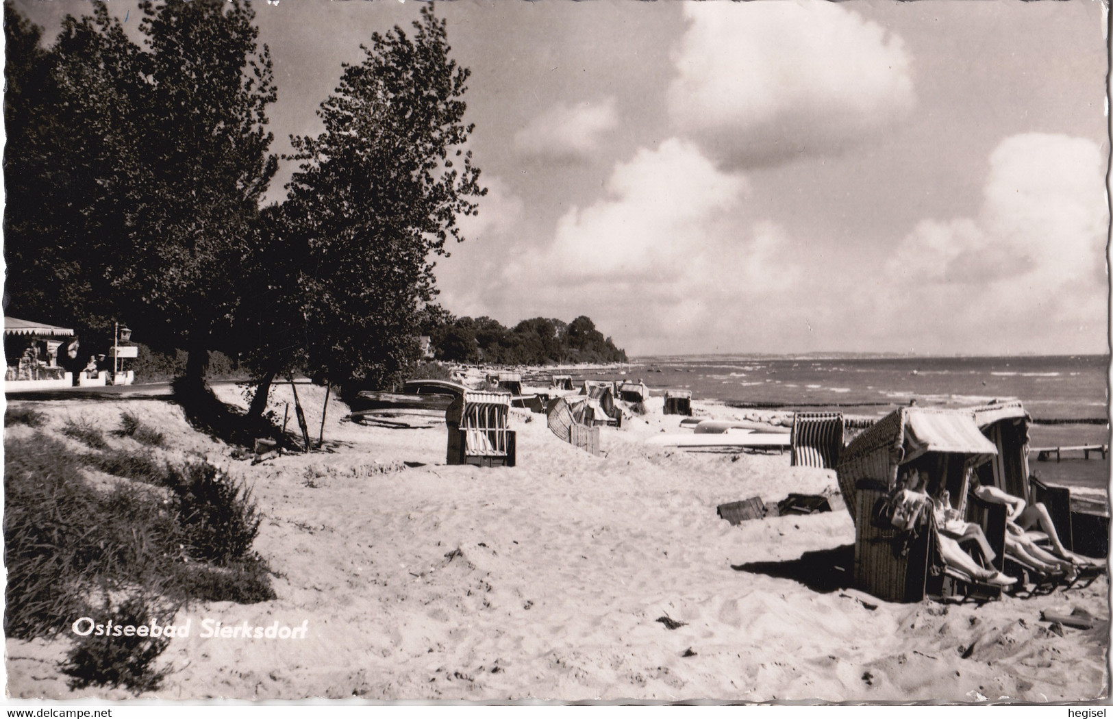 1962, Schleswig - Holstein, Sierksdorf, Strand - Sierksdorf