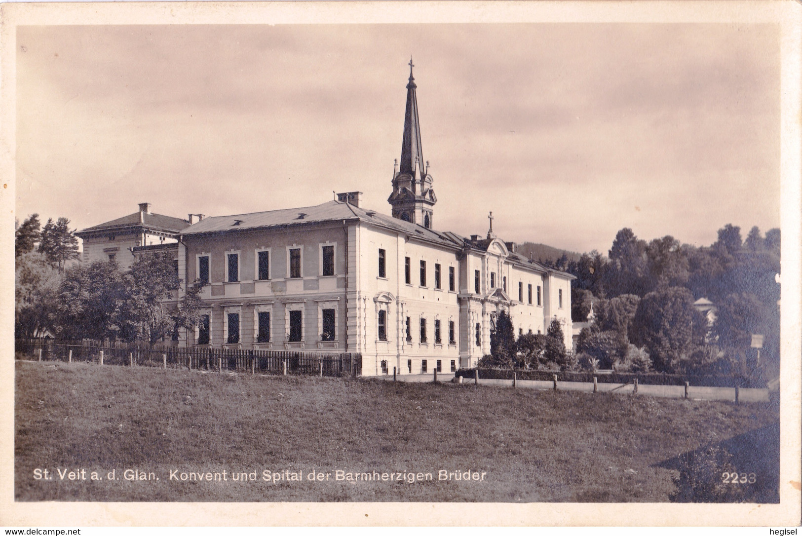 1938, Österreich, St. Veit A. D. Glan, "Konvent Und Spital Der Barmherzigen Brüder", Kärnten - St. Veit An Der Glan