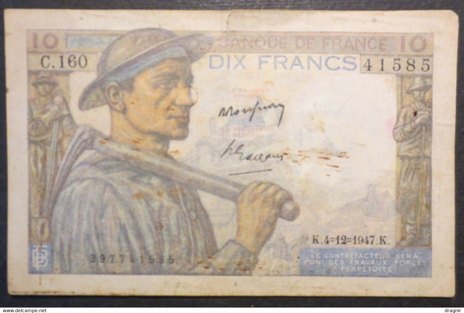 Billets - France - Lot De 6 Billets En Franc - - Autres & Non Classés