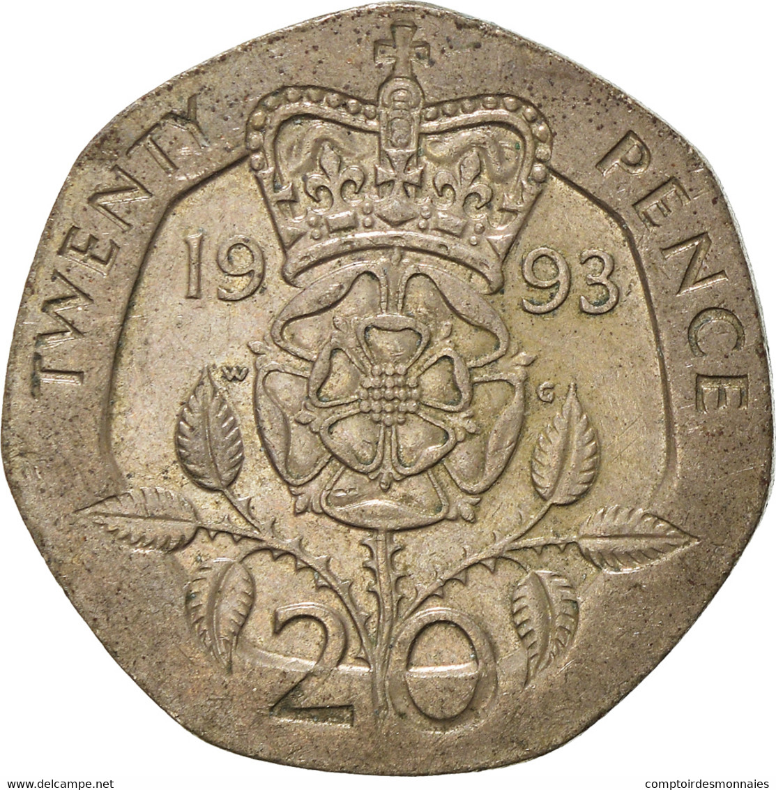 Monnaie, Grande-Bretagne, 20 Pence, 1993 - 20 Pence