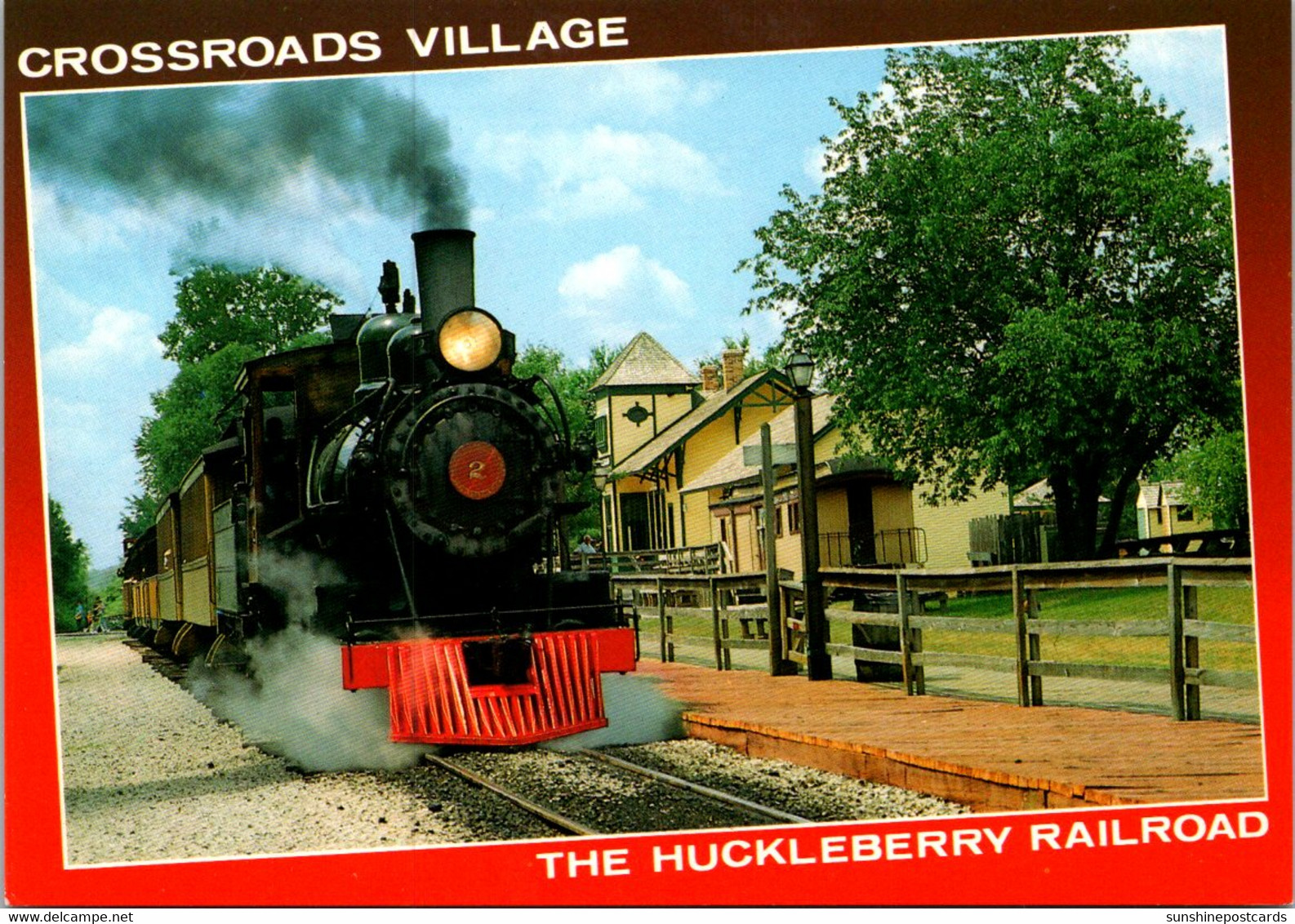 Michigan Flint Crossroads Village The Huckleberry Railroad - Flint