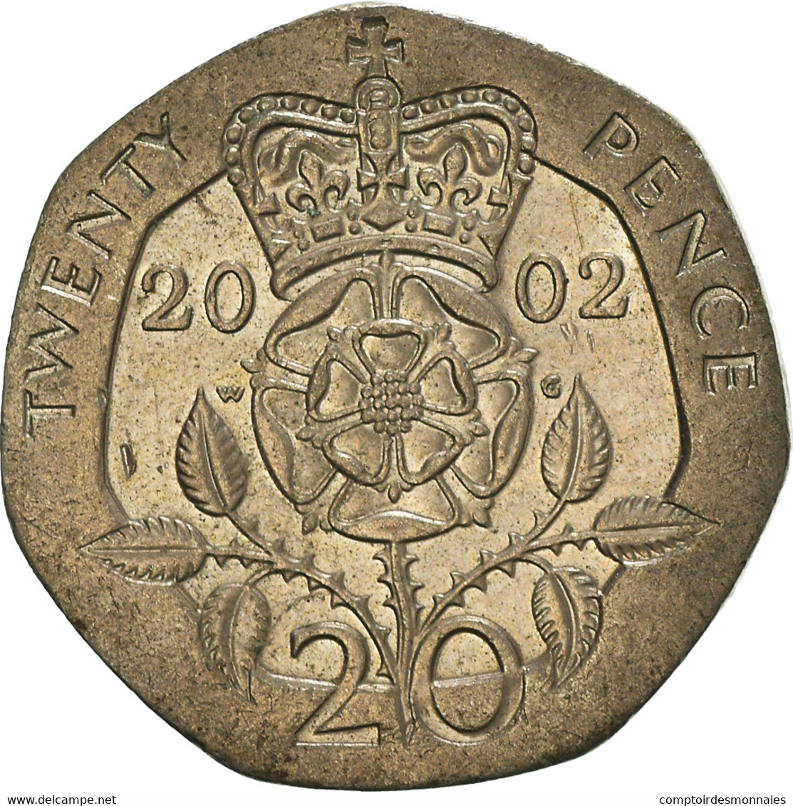 Monnaie, Grande-Bretagne, 20 Pence, 2002 - 20 Pence